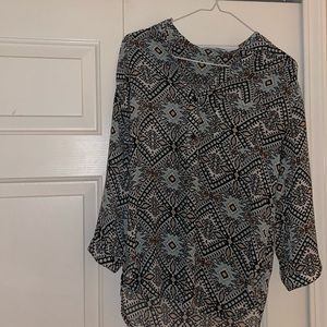 Pattern top quarter sleeve size s Francesca